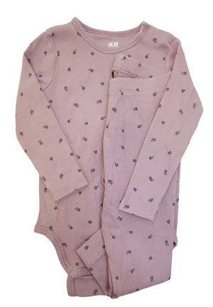 H&M - 9-12 MOIS (2 PIÈCES)