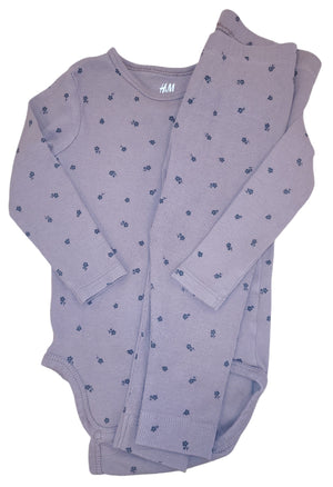 H&M - 9-12 MOIS (2 PIÈCES)