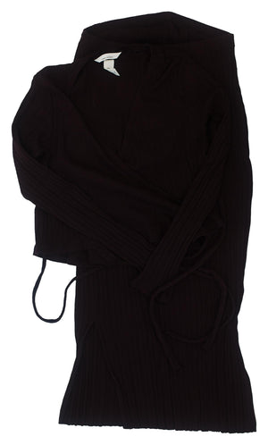 H&M - S (2 PIÈCES) (BRUN)