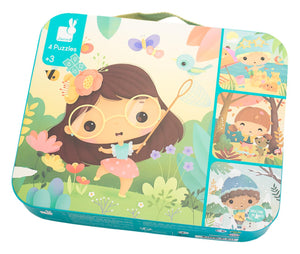 JANOD - 4 PUZZLES - LES SAISONS