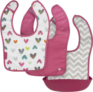 KUSHIES - SILISNAP 3 BAVOIRS AVEC POCHETTE EN SILICONE