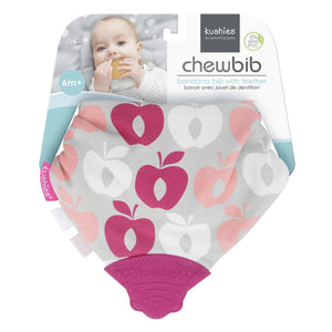 KUSHIES - BAVOIR AVEC JOUET DE DENTITION