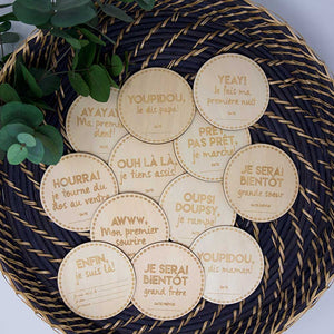 JUBANOU- ENSEMBLE PASTILLES DE BOIS 《MES PREMIÈRES FOIS》