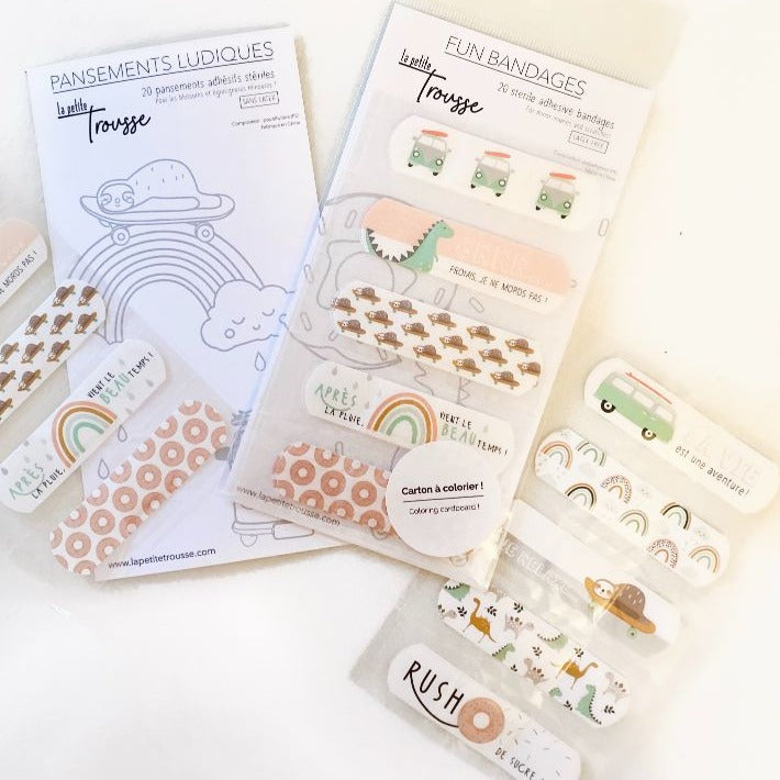 LA PETITE TROUSSE - PANSEMENTS LUDIQUES