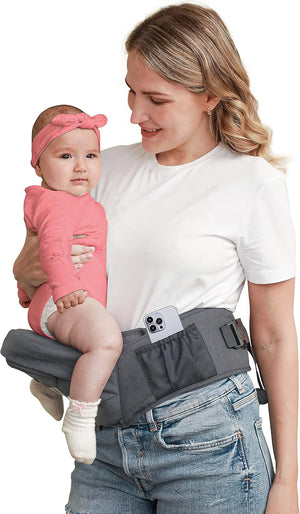 BABYMUST - POUR ASSEOIR L'ENFANT SUR SA HANCHE 8-66 LBS (NOIR)