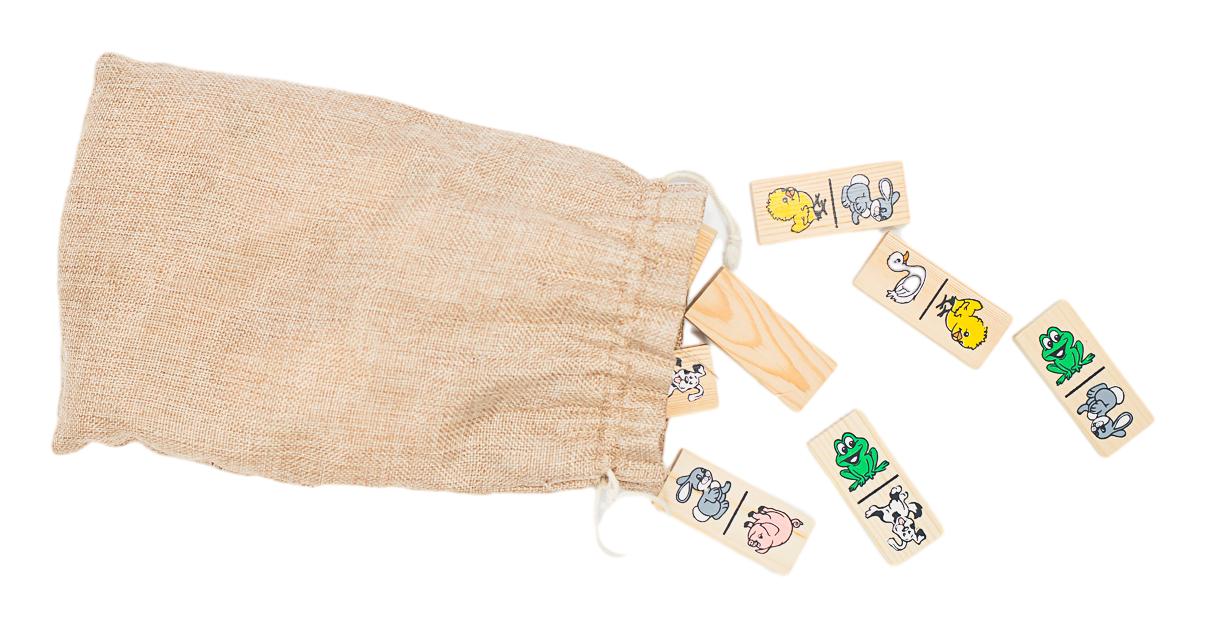 JEU DE DOMINO EN BOIS