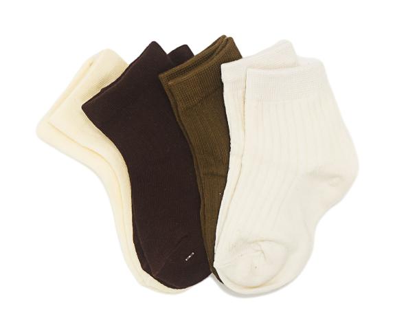*NEUF* CHAUSSETTES - ENVIRON 12 MOIS (4 PAIRES)