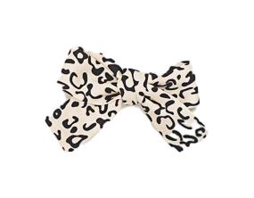 BOUCLE NOIRE ET BLANCHE SUR PINCE