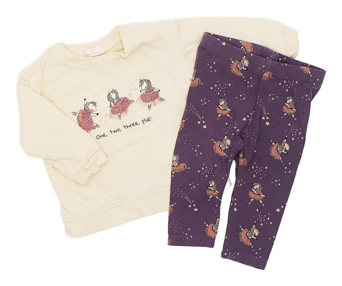 H&M - 4-6 MOIS (2 PIÈCES)