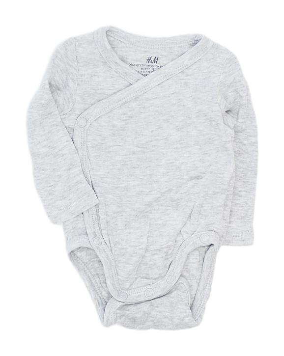 H&M - 0-1 MOIS (GRIS PÂLE)