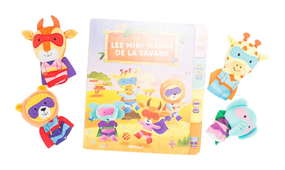 AUZOU - LES MINIS HÉROS DE LA SAVANE