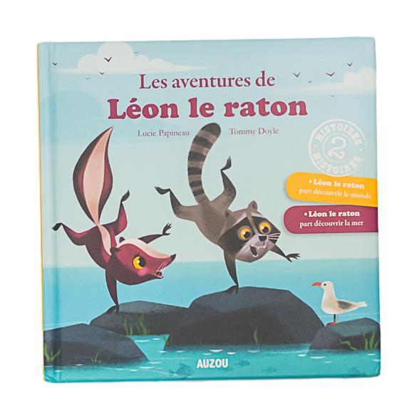 AUZOU - LES AVENTURES DE LÉON LE RATON (2 HISTOIRES)
