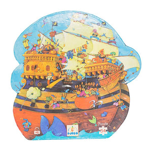 DJECO - BATEAU DE PIRATE - 54 PIÈCES