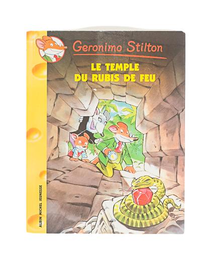 ALBIN MICHEL JEUNESSE - GERONIMO STILTON - LE TEMPLE DU RUBIS DE FEU TOME 25