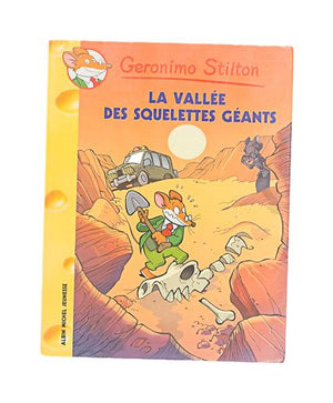 ALBIN MICHEL JEUNESSE - GERONIMO STILTON - LA VALLÉE DES SQUELLETTES GÉANTS TOME 38