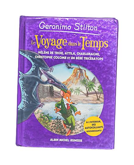 *ALBIN MICHEL JEUNESSE - GERONIMO STILTON - LE VOYAGE DANS LE TEMPS