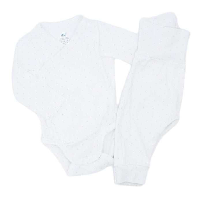 H&M - 2-4 MOIS (2 PIÈCES)