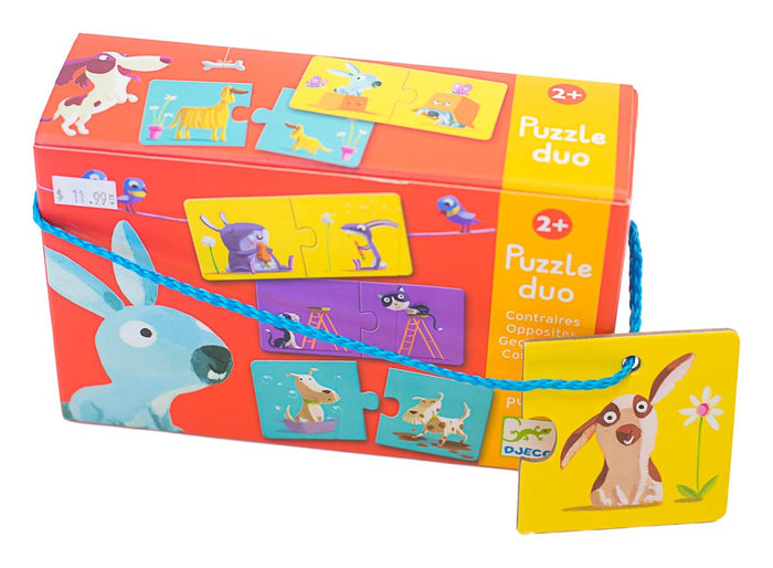 DJECO - PUZZLE DUO CONTRAIRES