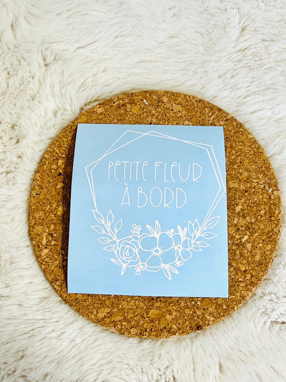 MINI & CHOU - AUTOCOLLANT POUR LA VOITURE (3 modèles disponibles)