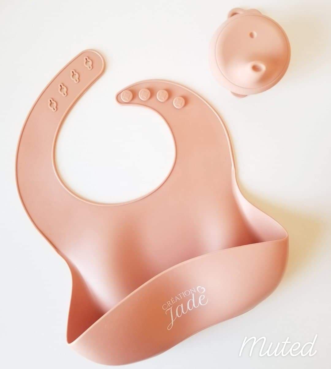 CRÉATION JADE - BAVETTE DE SILICONE