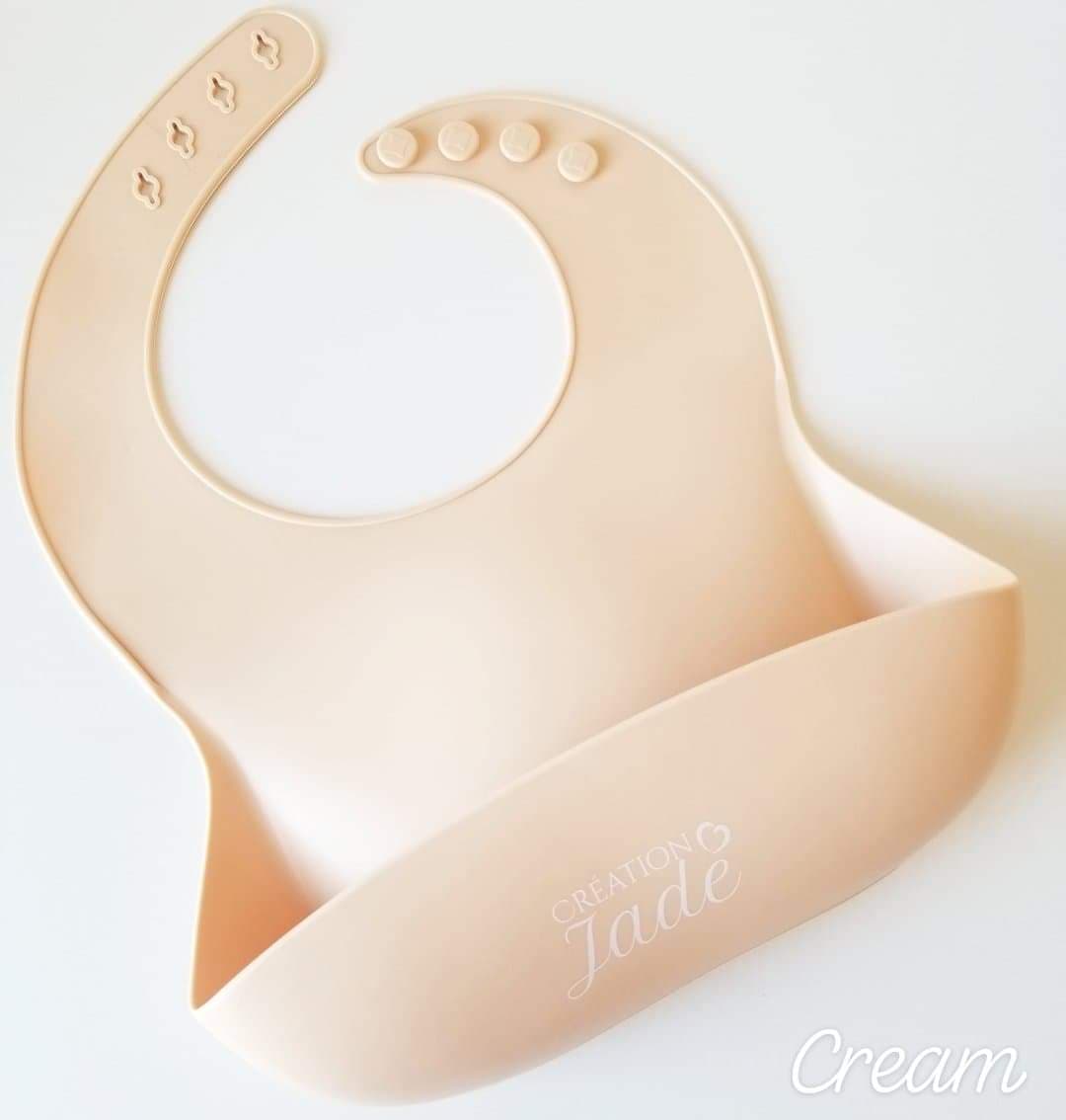 CRÉATION JADE - BAVETTE DE SILICONE