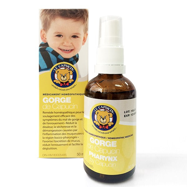 LE CAPUCIN - GORGE / FORMULE HOMÉOPATHIE