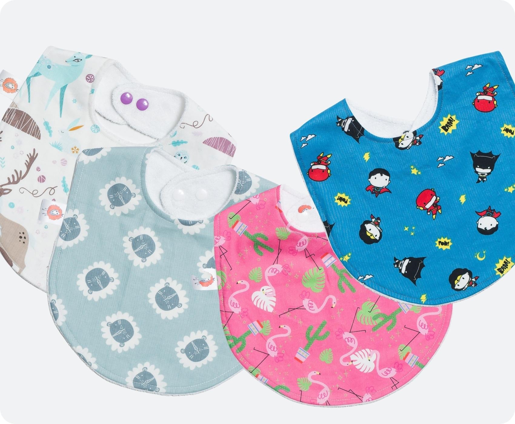 MOUTON ROUX - BAVETTE EN RATINE (PLUSIEURS MODÈLES)