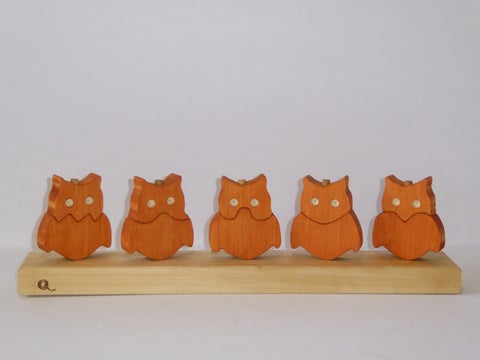 *NEUF* LE TRUSQUIN - Casse-tête 5 hiboux