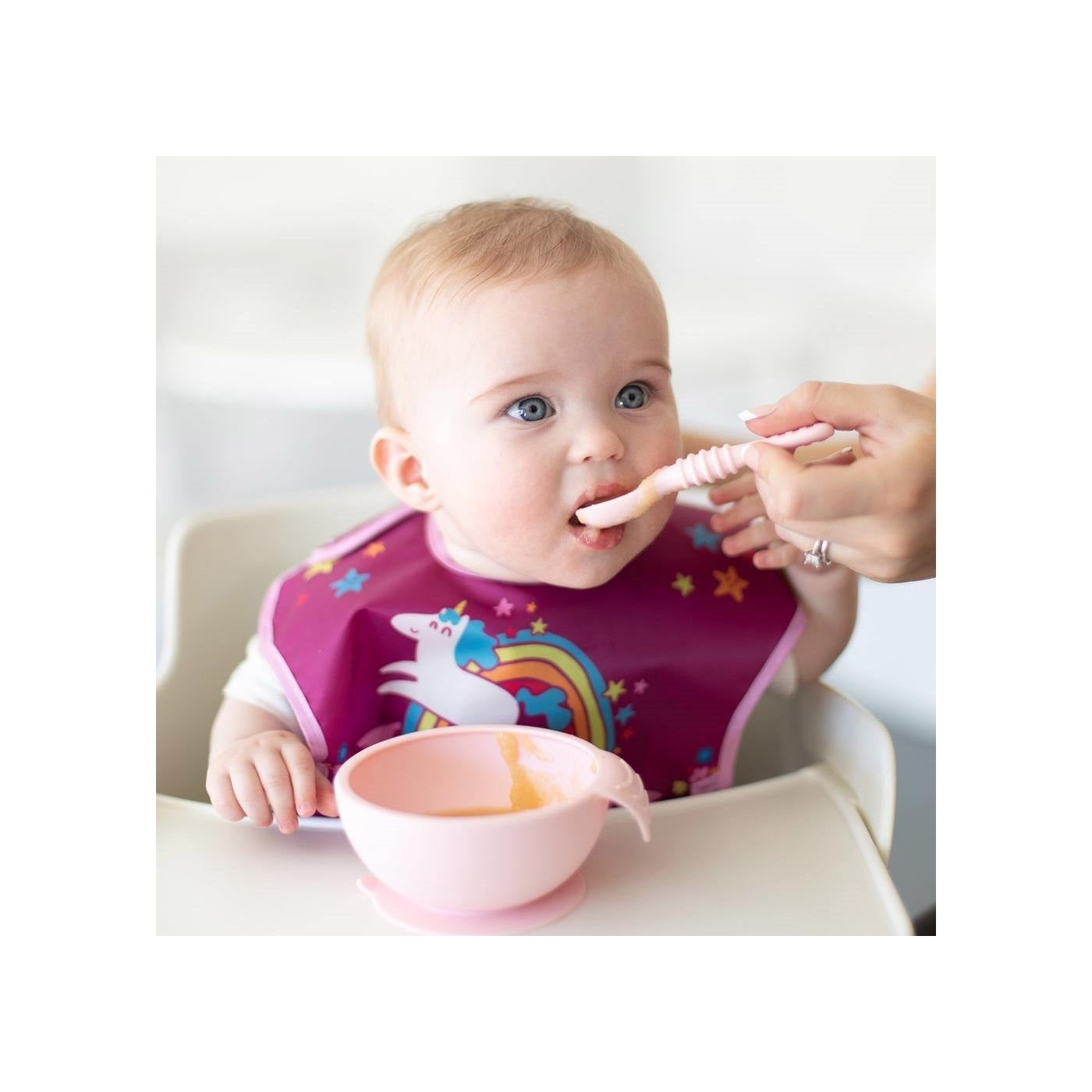 BUMKINS - BAVETTES LICORNE (LOT DE 3)