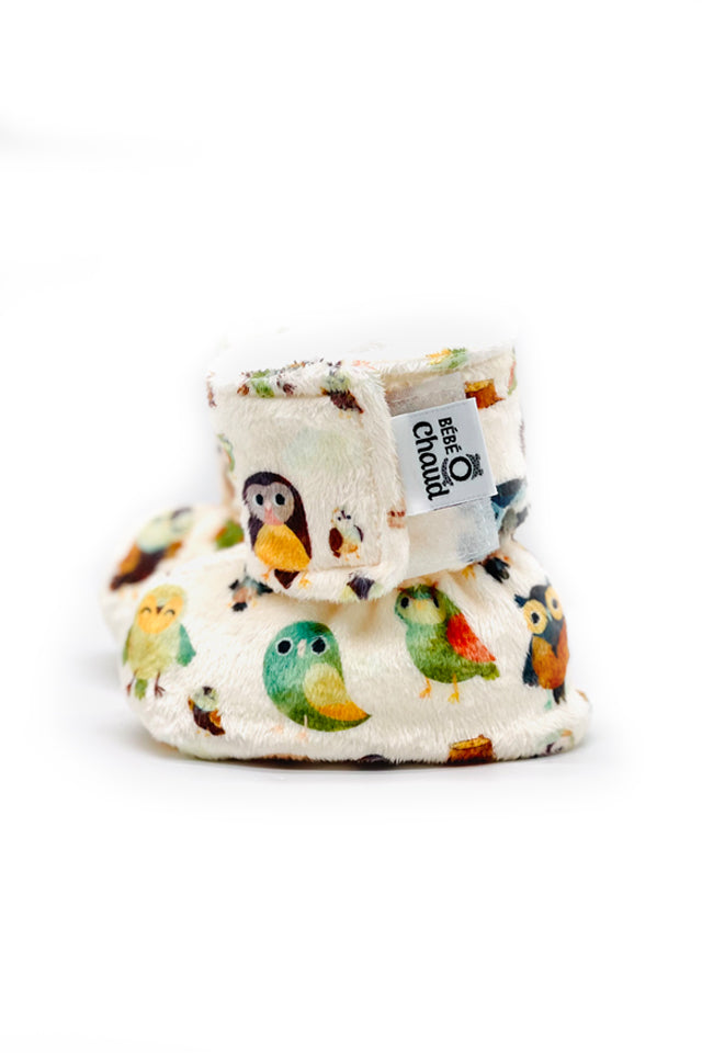 *NEUF* BÉBÉ Ô CHAUD - PANTOUFLES À VELCRO