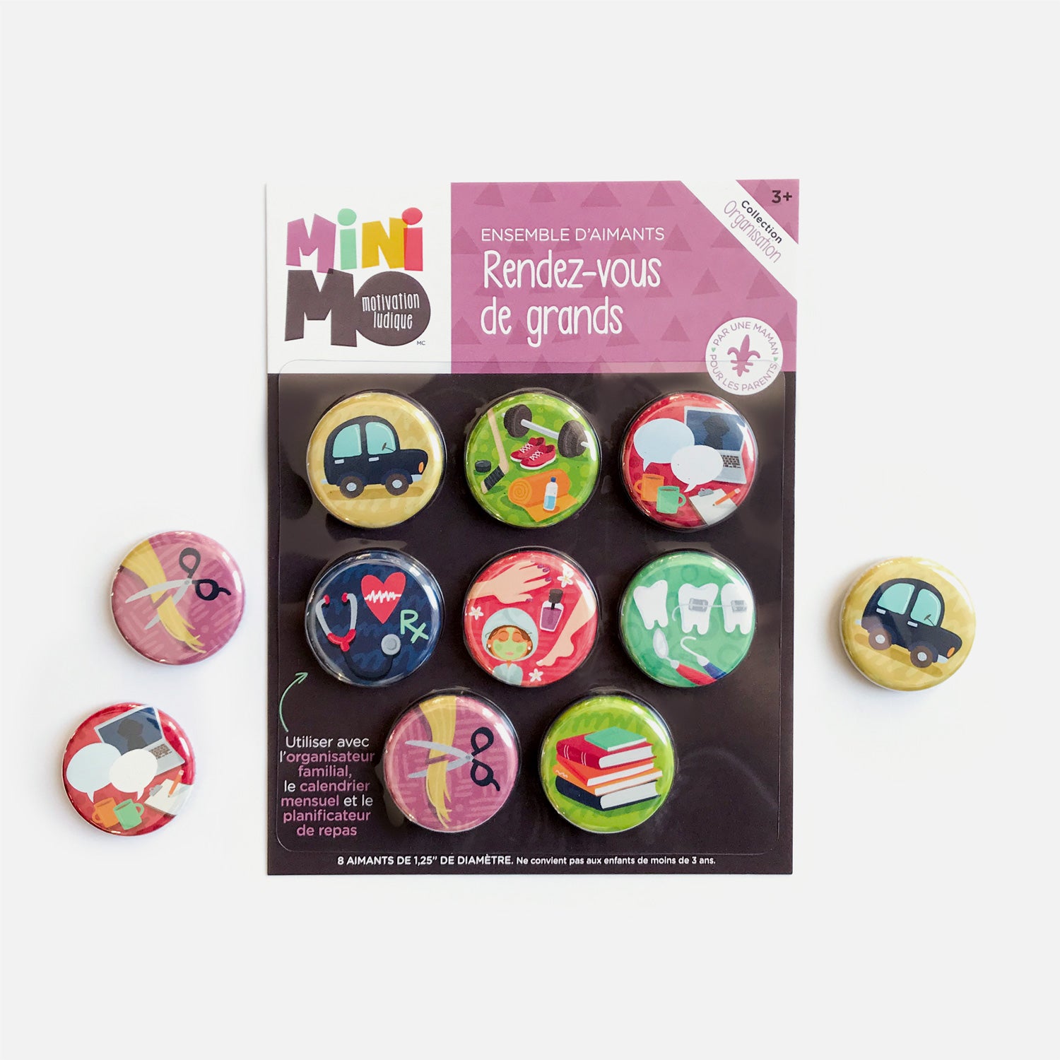 MINIMO - AIMANTS RENDEZ-VOUS DES GRANDS