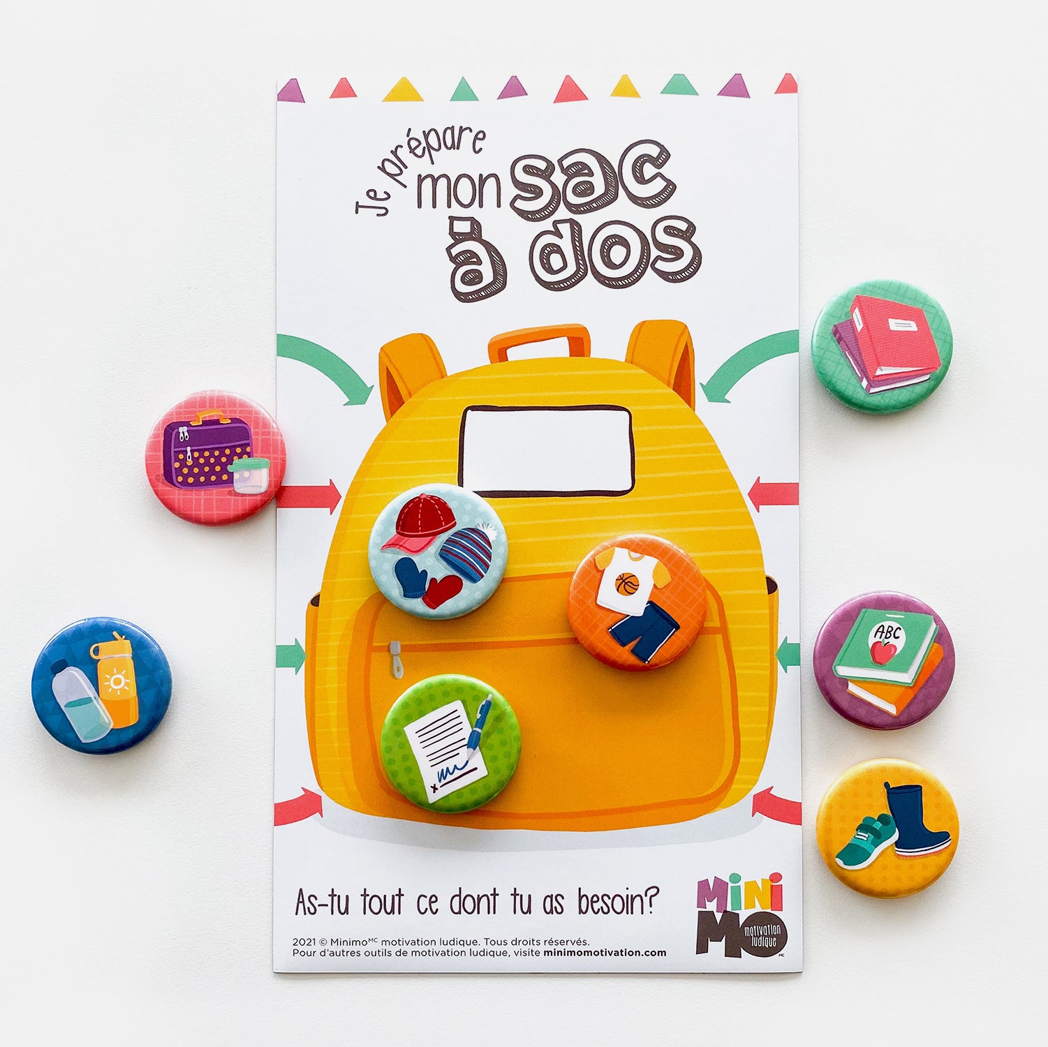 MINIMO - DANS MON SAC À DOS
