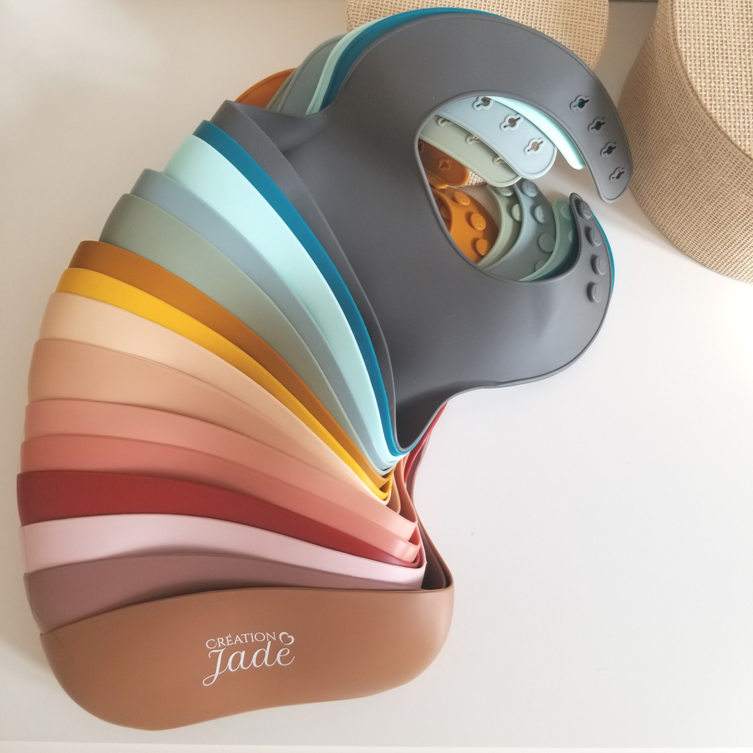 CRÉATION JADE - BAVETTE DE SILICONE