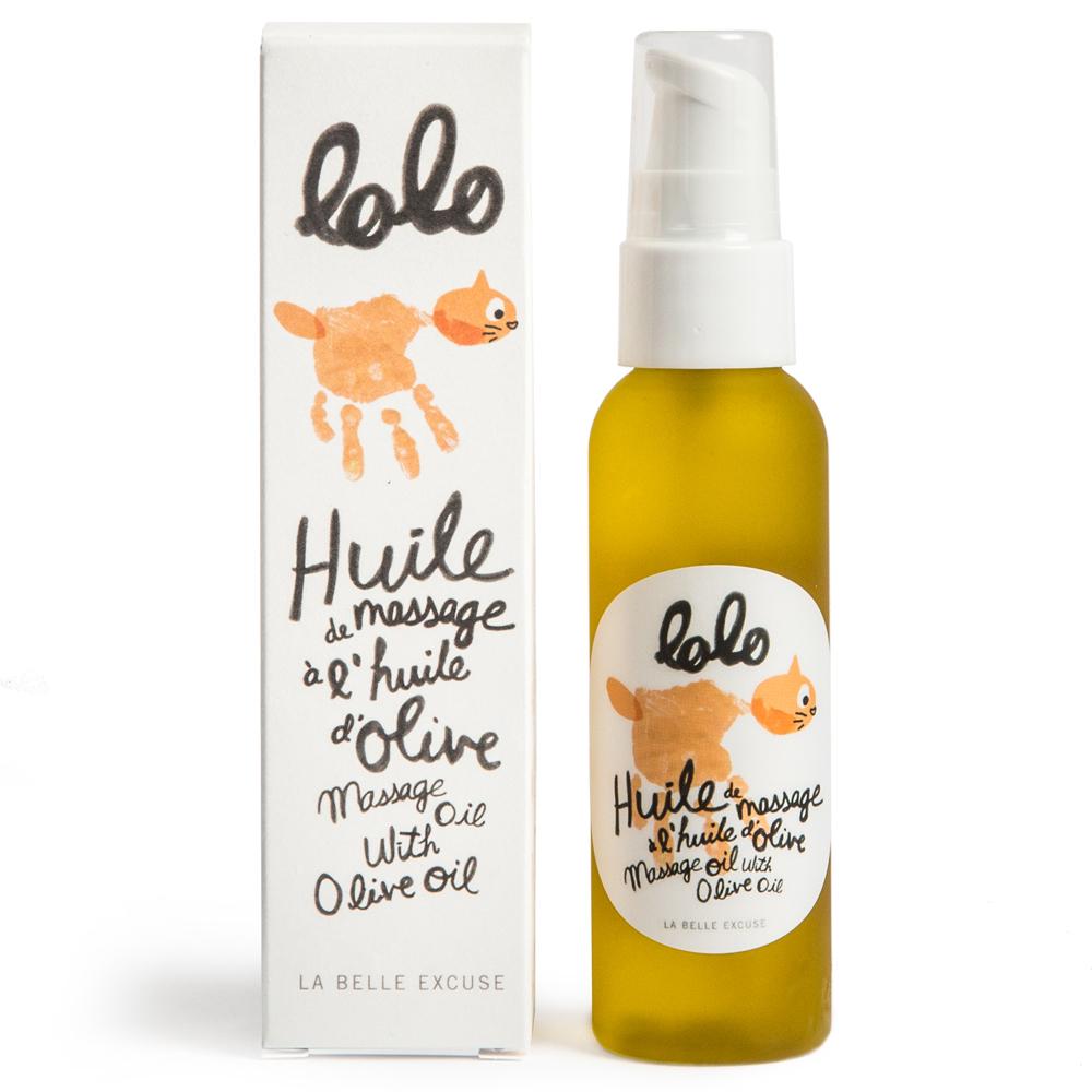 LOLO - HUILE DE MASSAGE À L’HUILE D’OLIVE