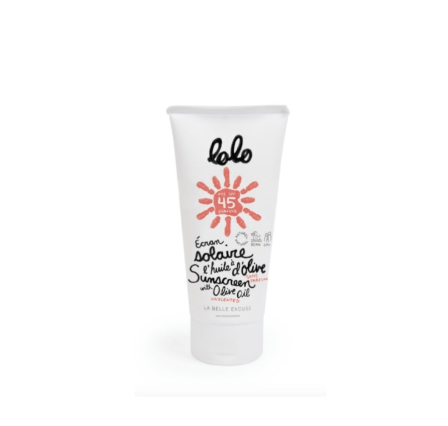 LOLO - ÉCRAN SOLAIRE NON PARFUMÉ À L'HUILE D'OLIVE 75G