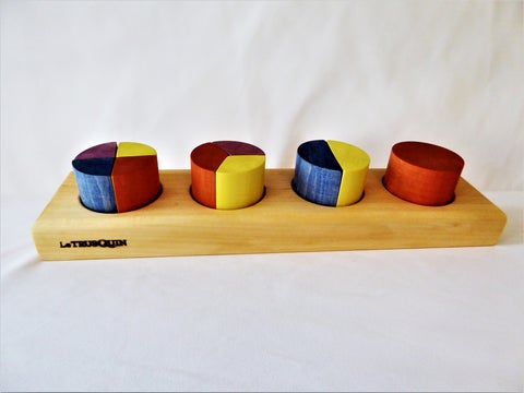 *NEUF* LE TRUSQUIN - Casse-tête formes et fractions