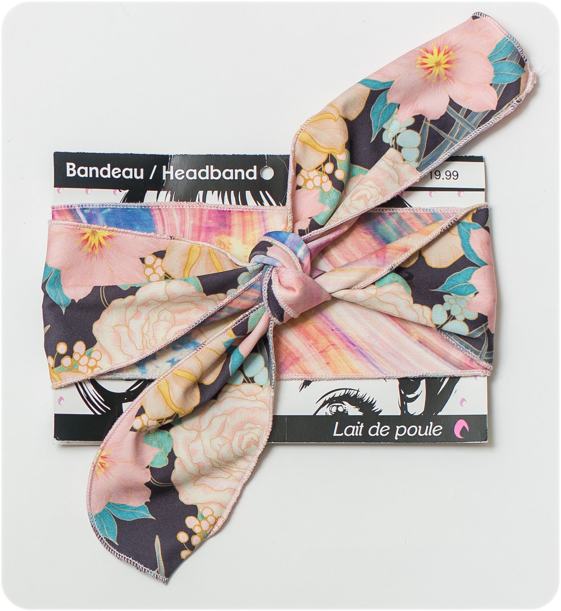 LAIT DE POULE - BANDEAU RÉVERSIBLE