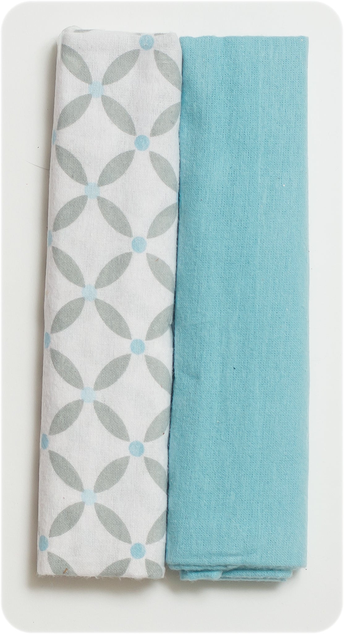 MARQUES VARIÉES - COUVERTURES DE COTON 30"x30" (2)