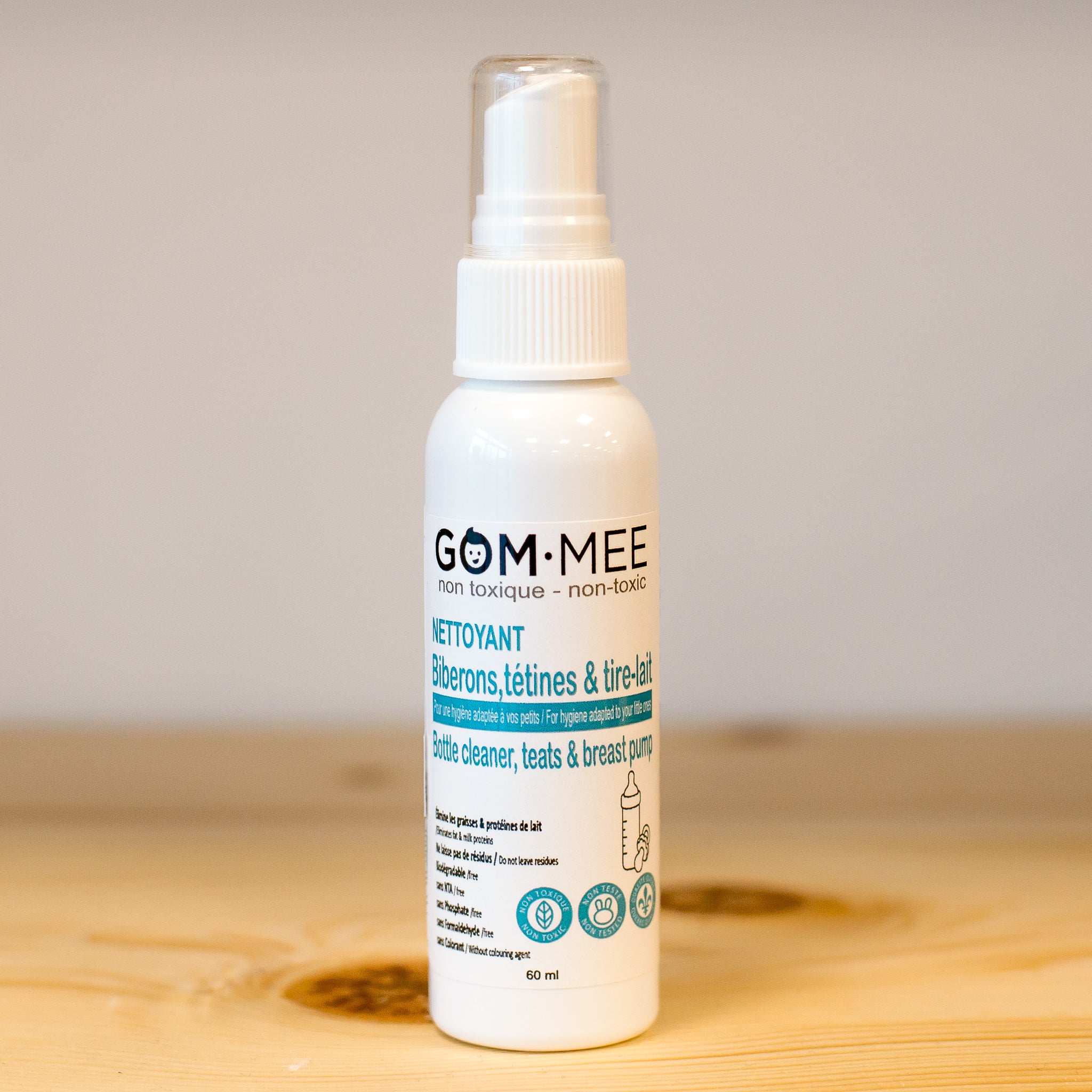GOM.MEE - NETTOYANT À BIBERONS TÉTINES TIRE-LAIT BIODÉGRADABLE