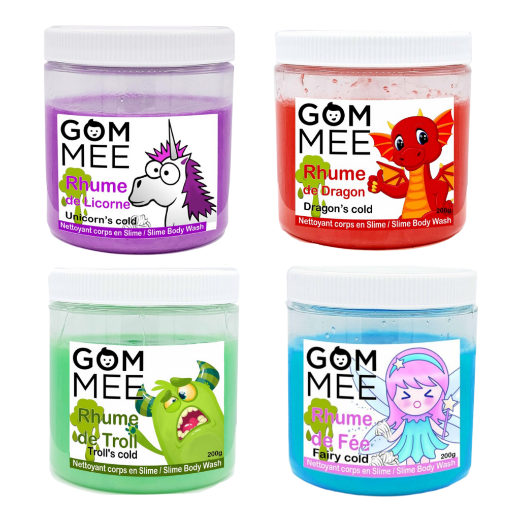GOM.MEE - NETTOYANT POUR LE CORPS SLIME