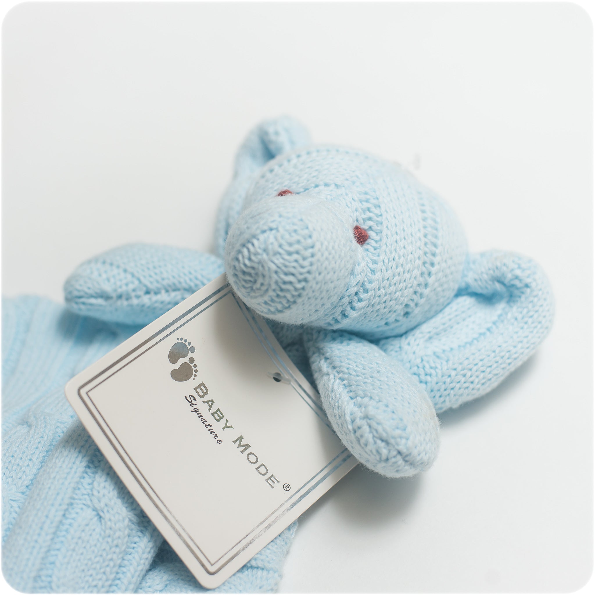 *NEUF* BABY MODE - PELUCHE D'ÉVEIL ÉLÉPHANT (PLUSIEURS COULEURS)