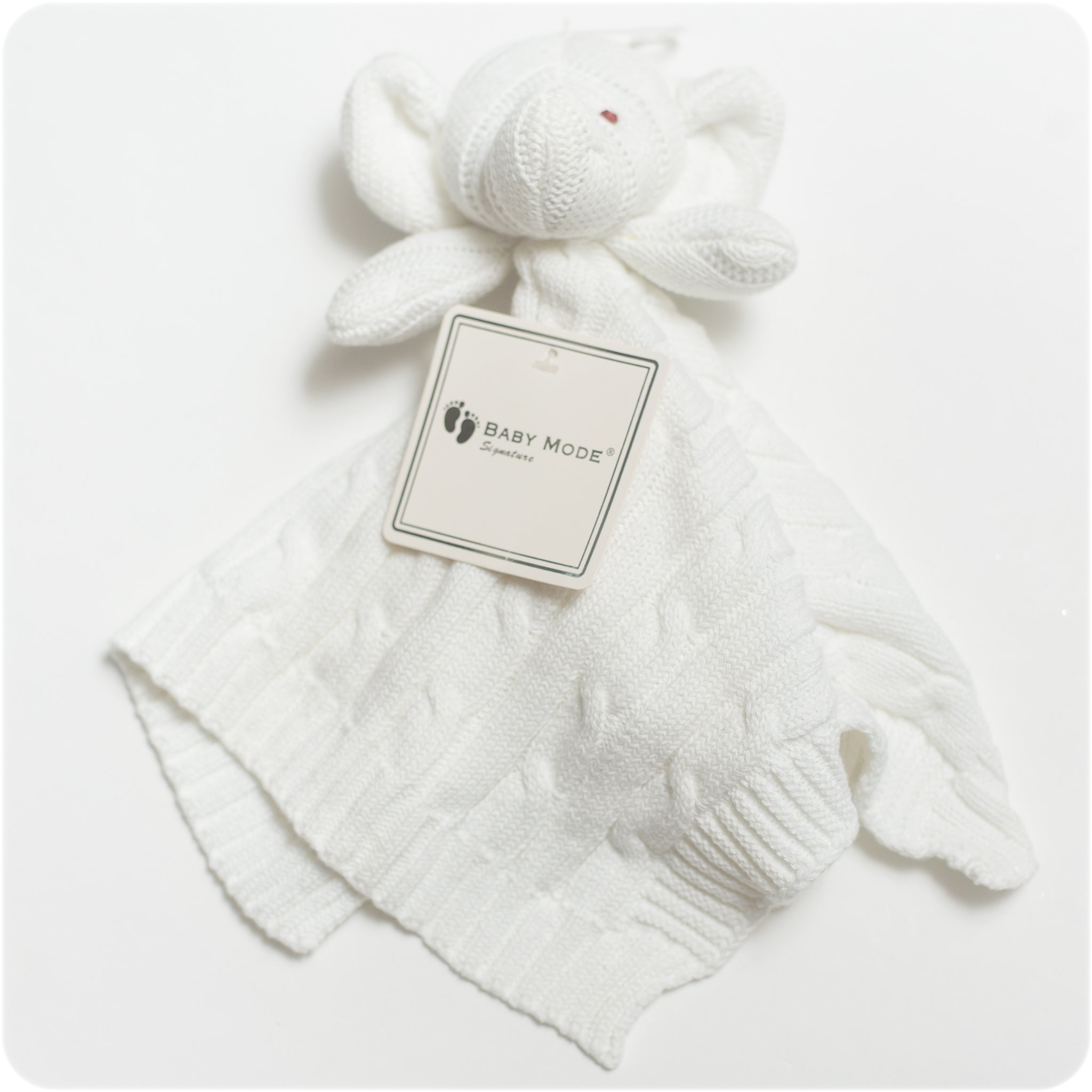 *NEUF* BABY MODE - PELUCHE D'ÉVEIL ÉLÉPHANT (PLUSIEURS COULEURS)