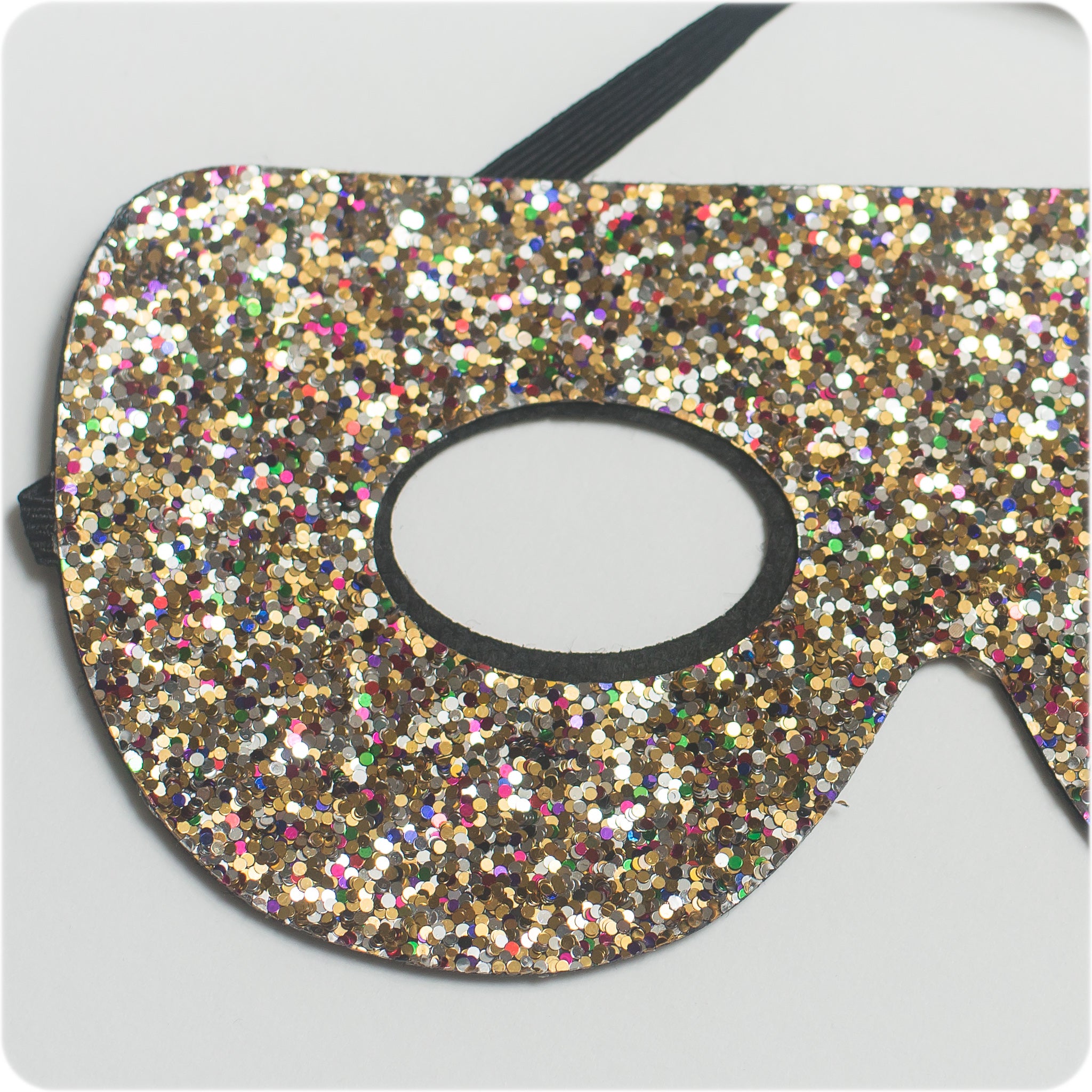 *NEUF* MIMI & LULA - MASQUE DE SUPER-HÉRO À PAILETTES