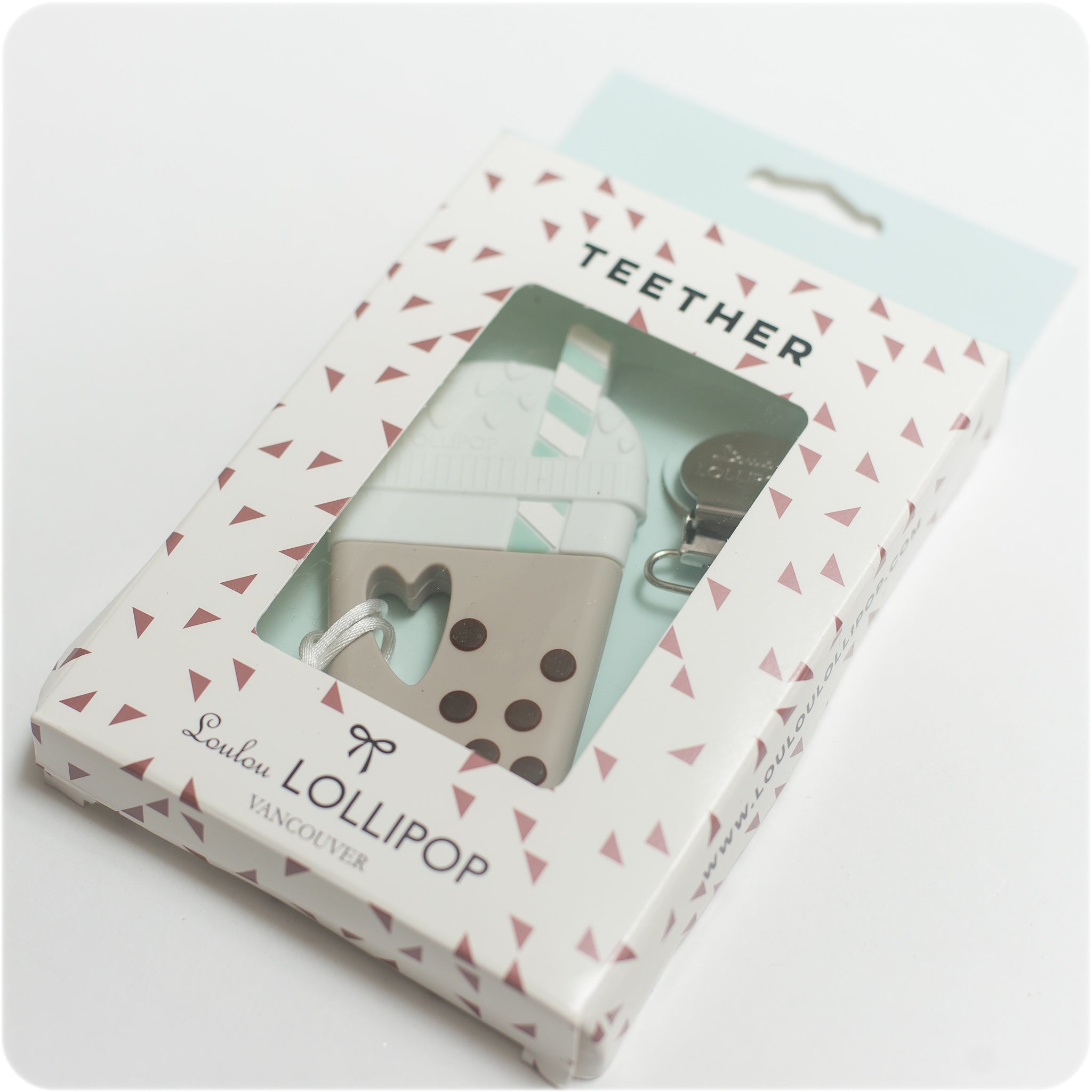 *NEUF* LOULOU LOLLIPOP - JOUET DE DENTITION ET ATTACHE-SUCE