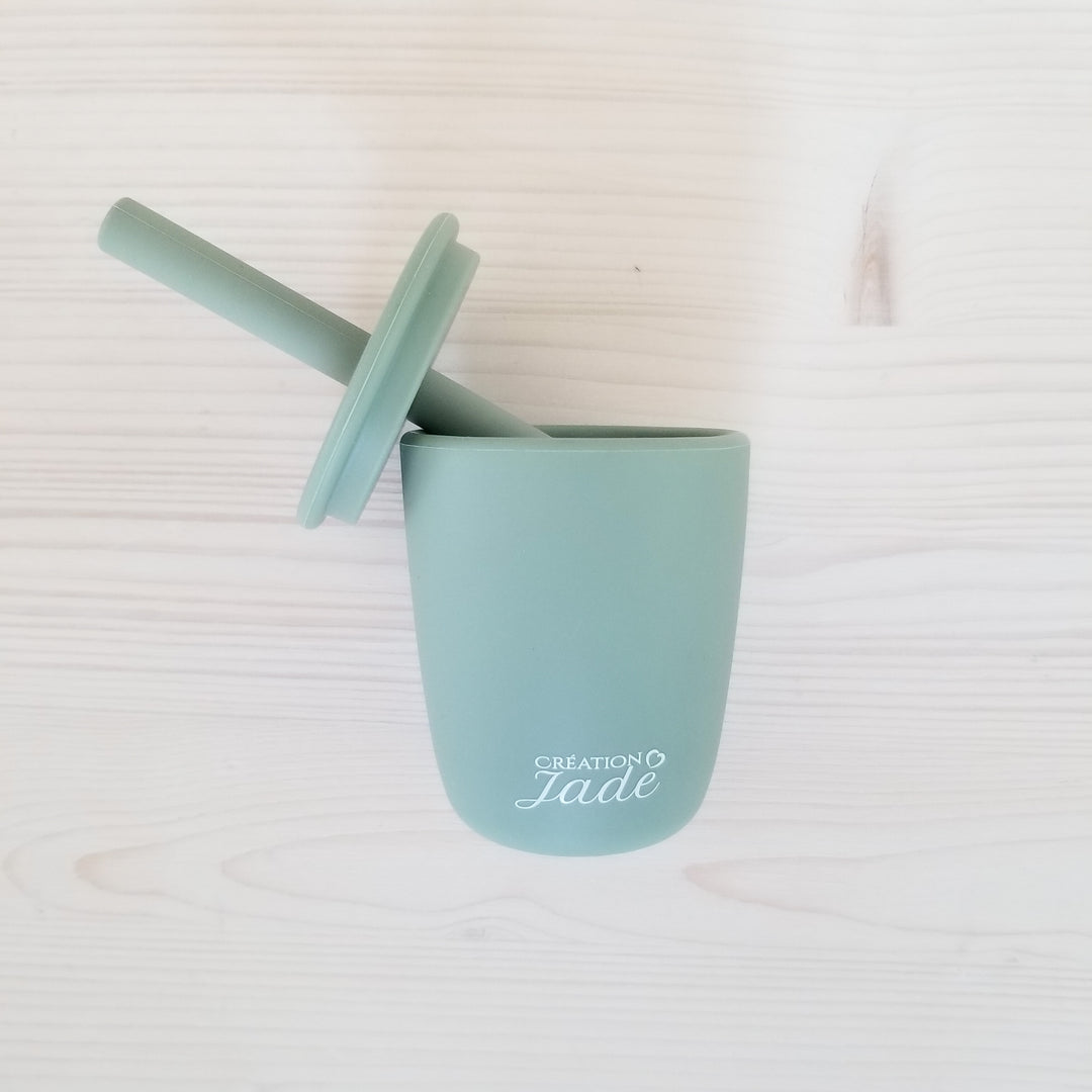 CRÉATION JADE - VERRE À PAILLE ÉVOLUTIF