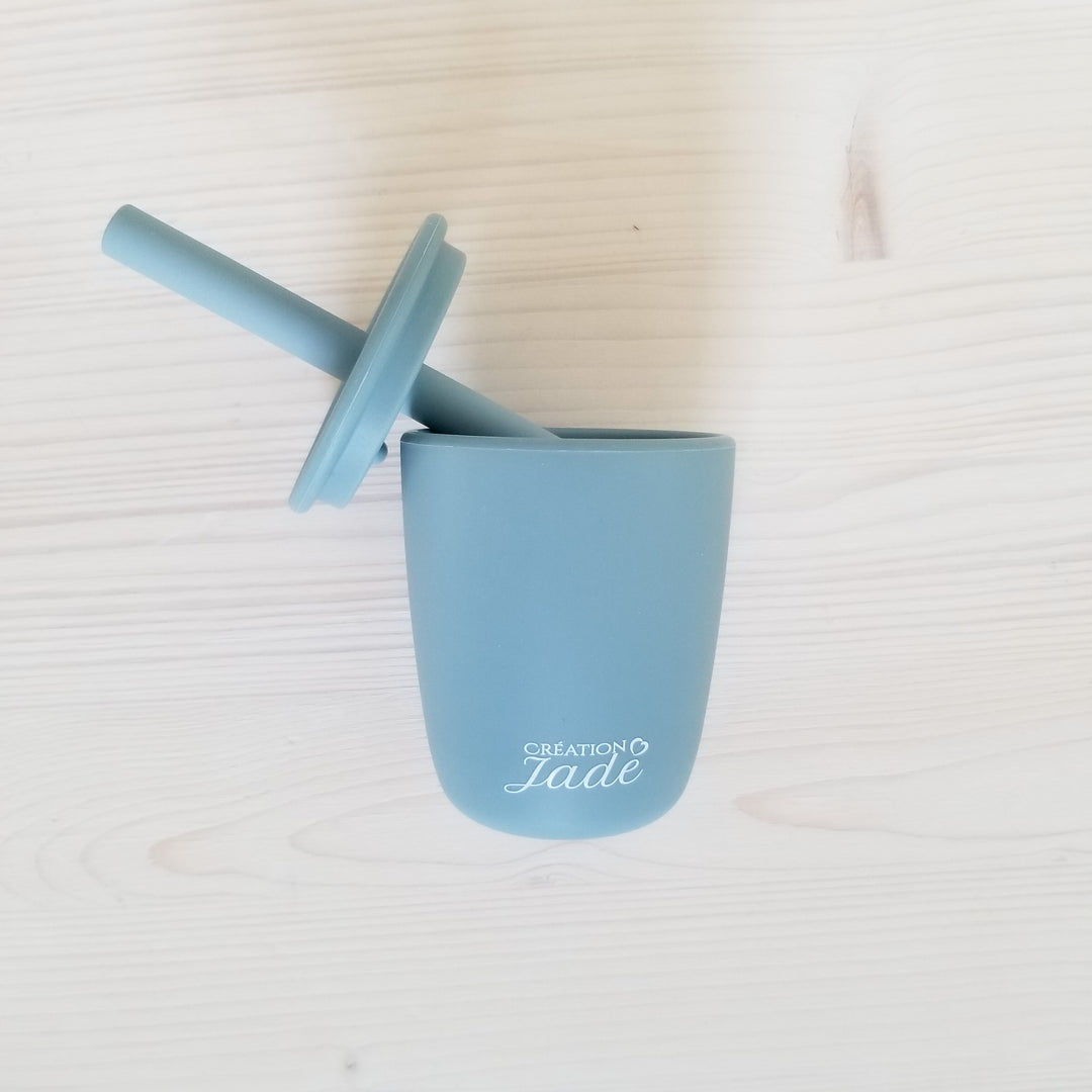 CRÉATION JADE - VERRE À PAILLE ÉVOLUTIF