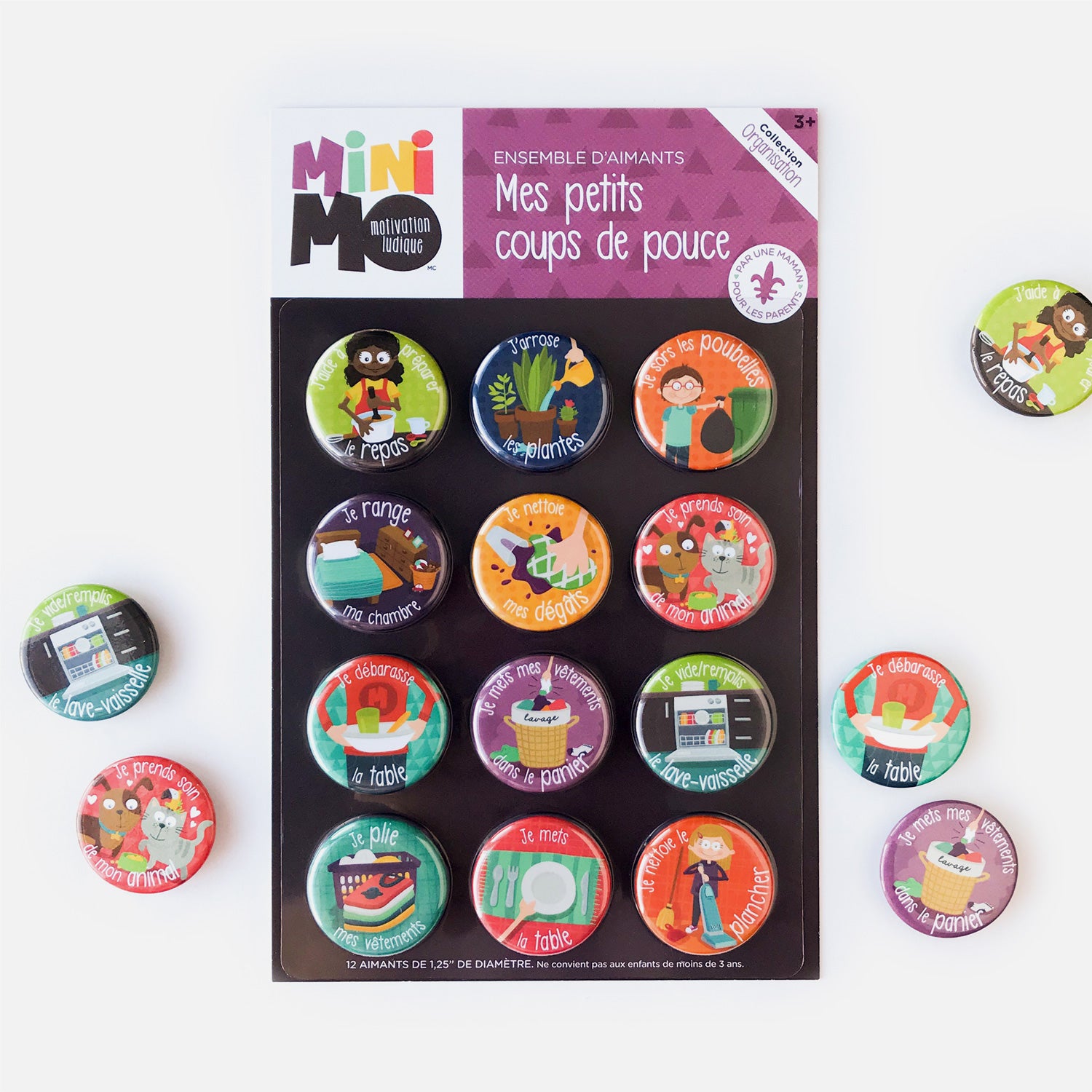 MINIMO - AIMANTS MES PETITS COUPS DE POUCE