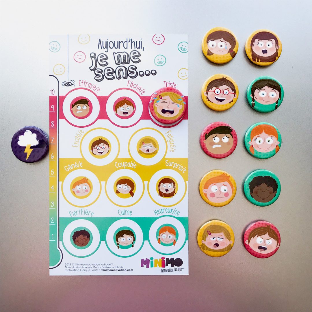 MINIMO - LES COULEURS DE MES ÉMOTIONS