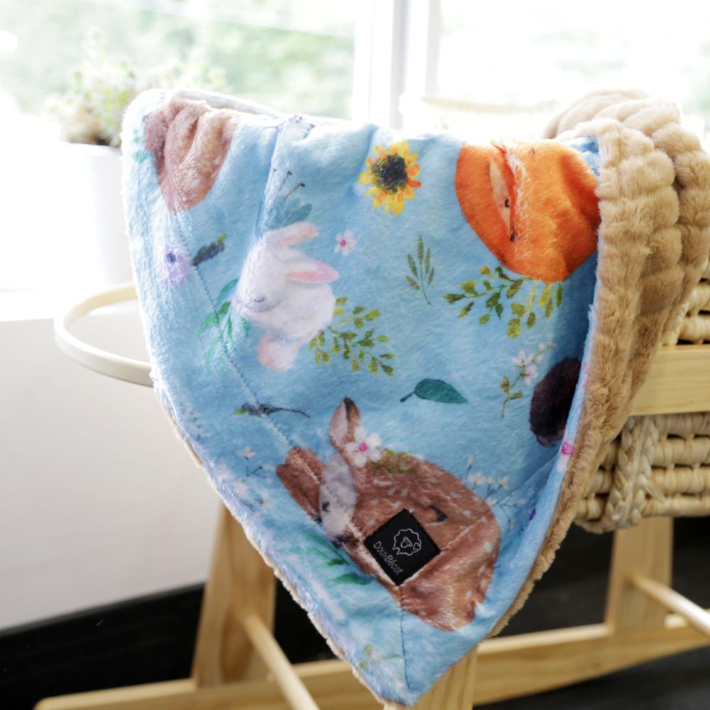 DOUX BÉCOT - COUVERTURE DE MINKY (plusieurs modèles)