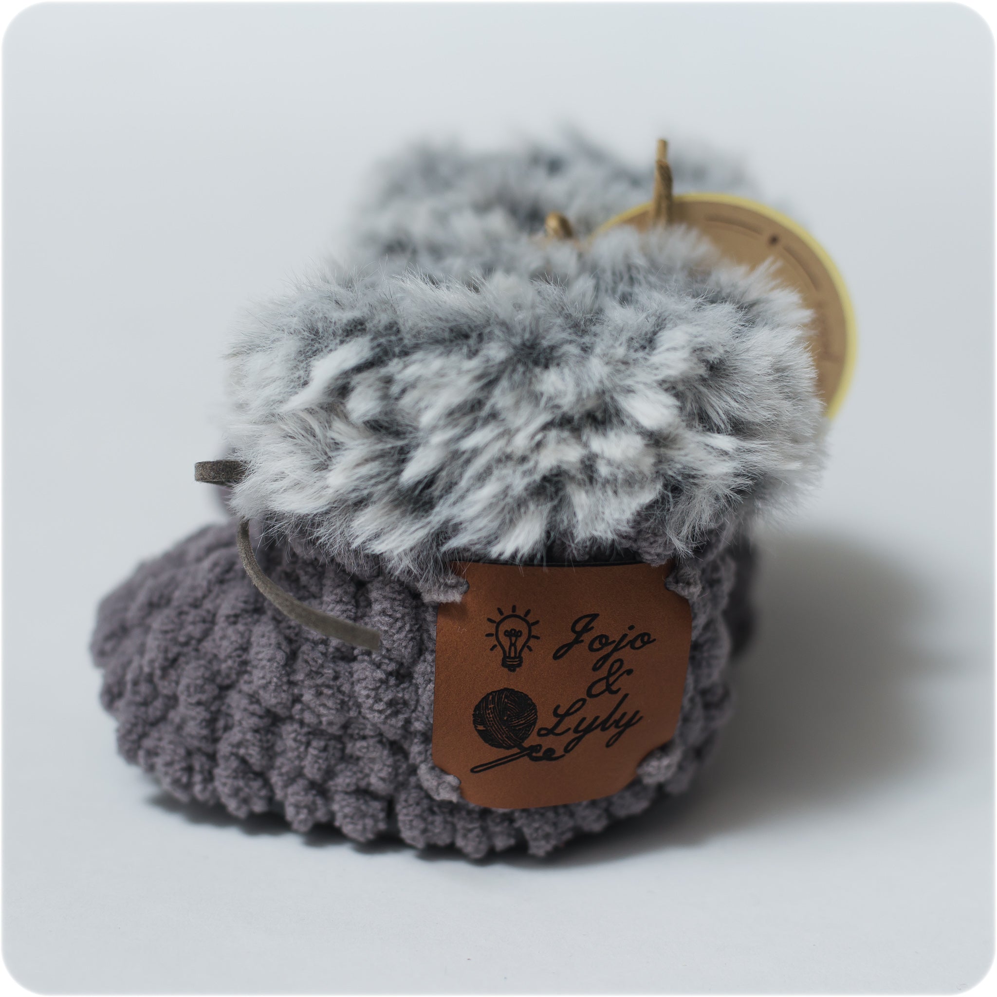 *NEUF* CRÉATION JOJO&LYLY - PANTOUFLES